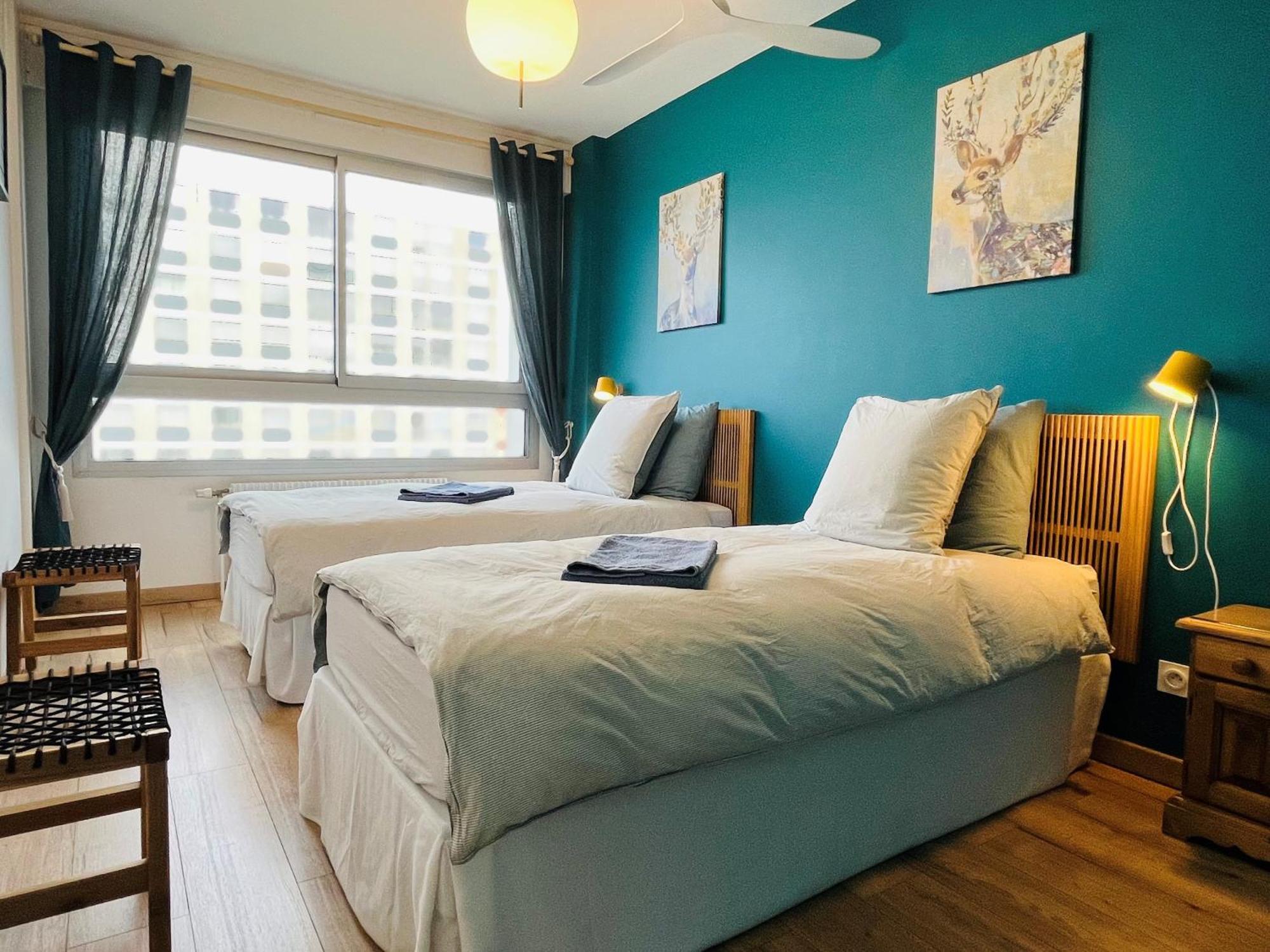 Central, Confort, Clim, 2 Chambres, Parking - 6e Appartement Lyon