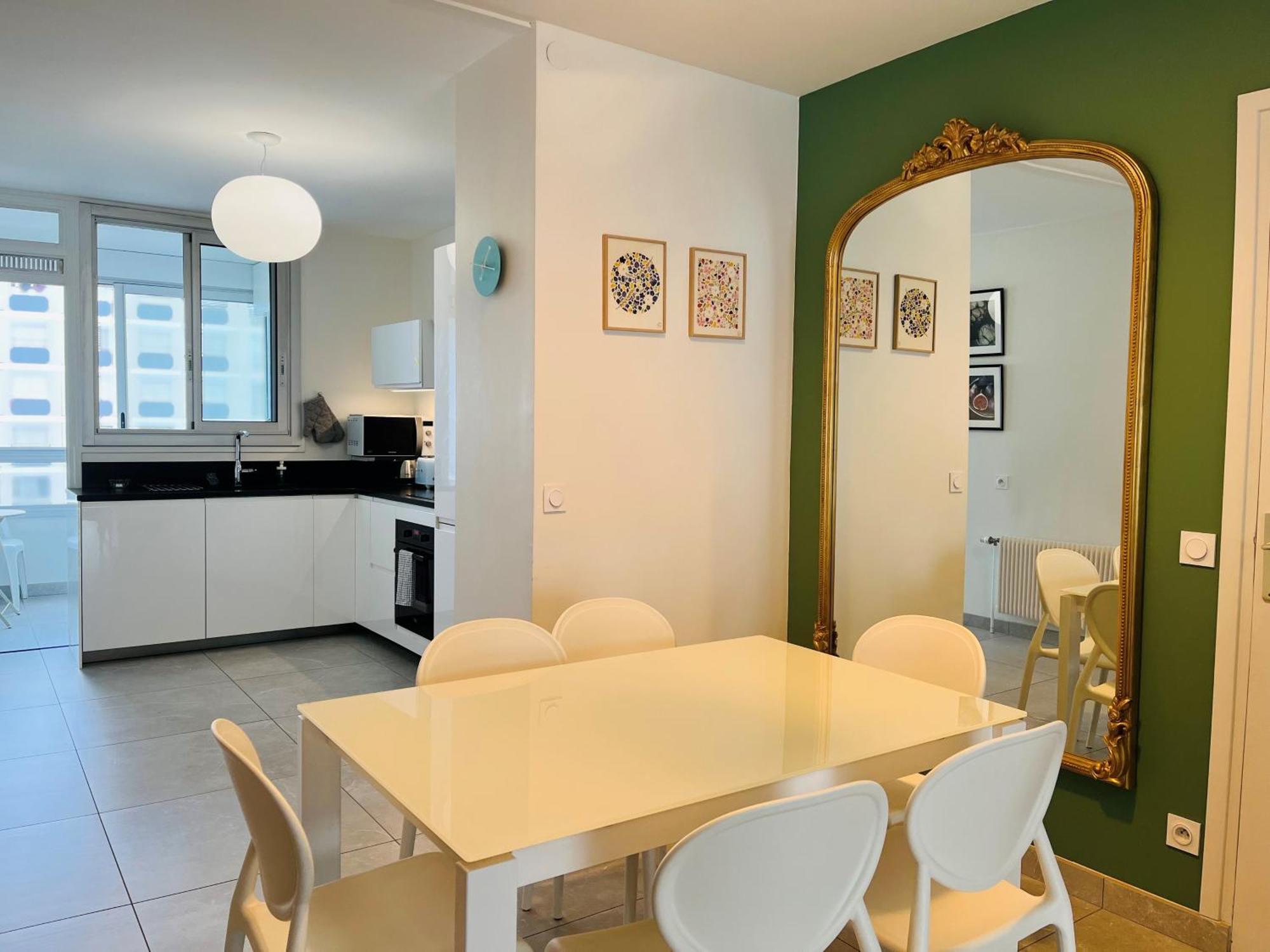 Central, Confort, Clim, 2 Chambres, Parking - 6e Apartment Lyon